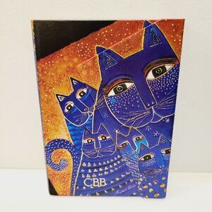 Mediterranean Cats Lined (Smythe Sewn Laurel Burch) Journal Notebook CLEAN READ